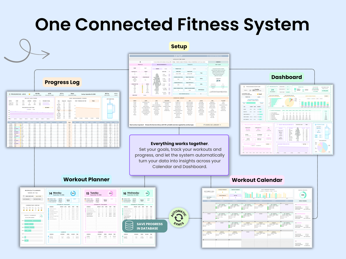 Ultimate Fitness & Workout Planner