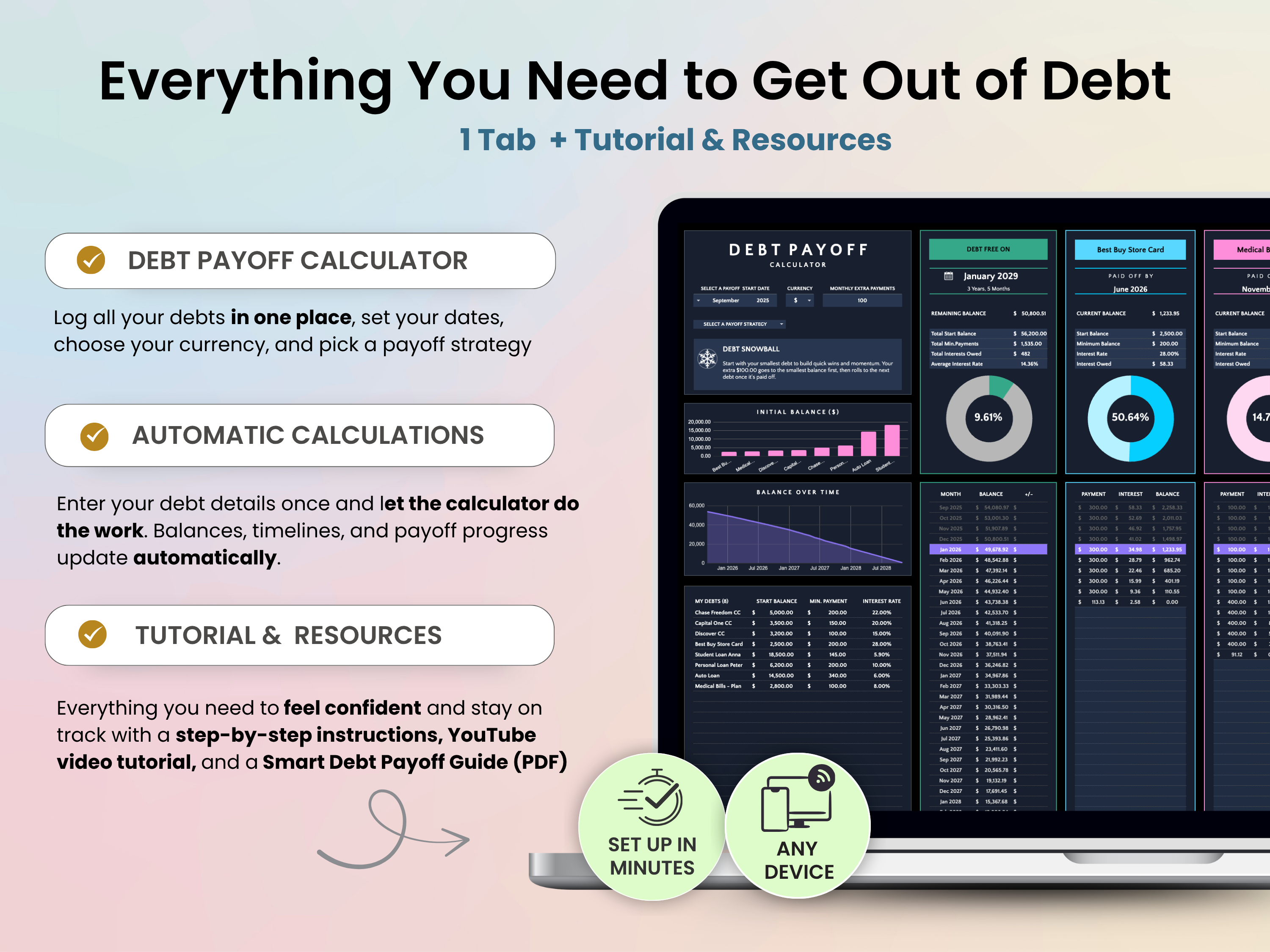 Everything You Need to Get Out of Debt