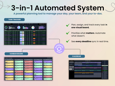A powerful planning tool to manage your day, your team, and your to-dos.