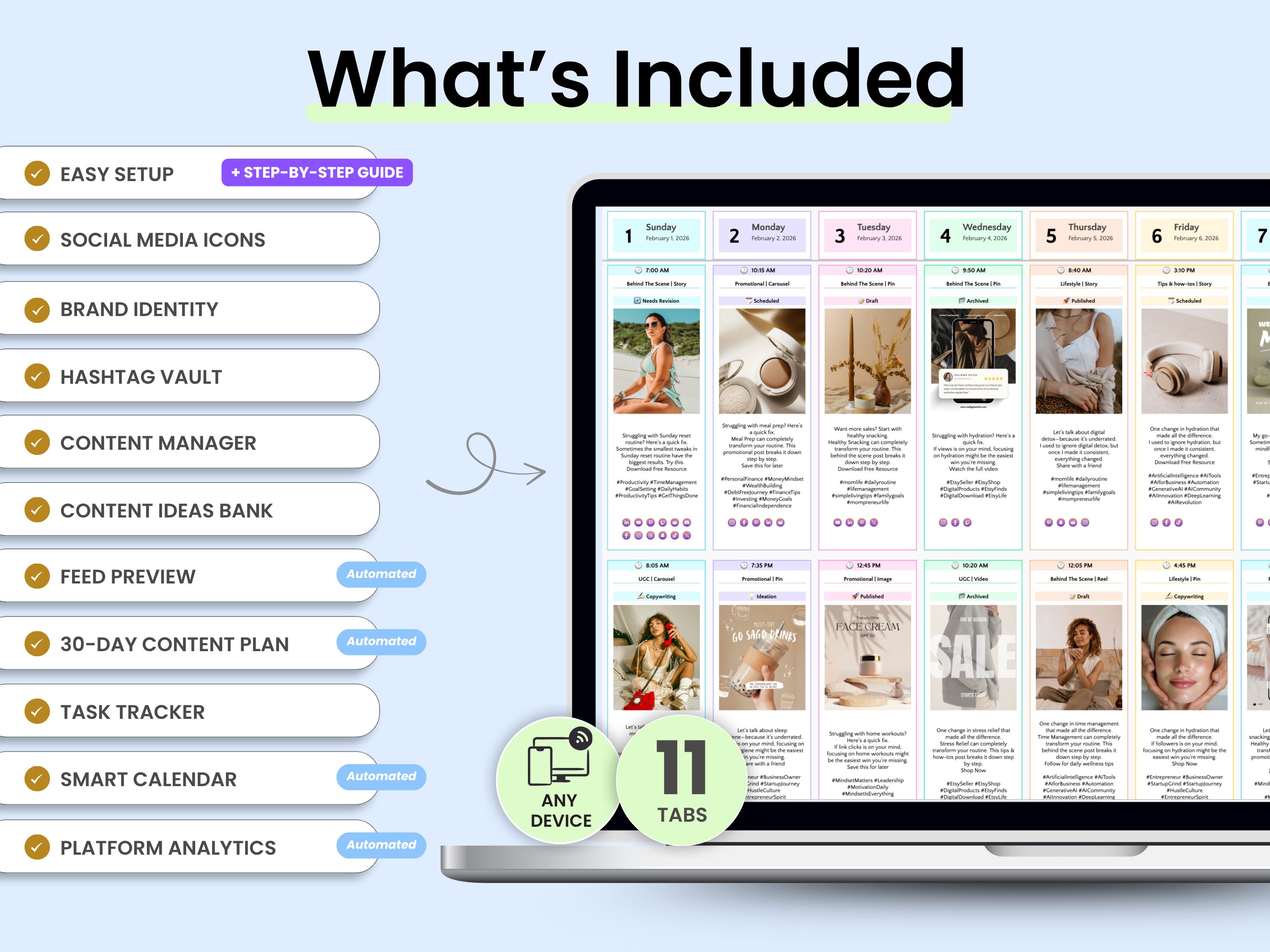 All-in-One Social Media Content Tracking System