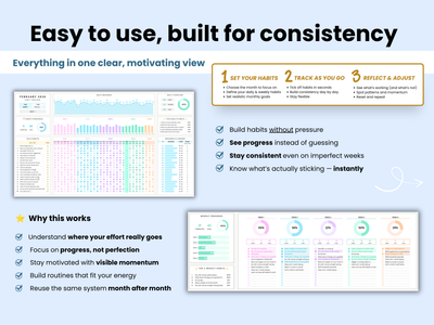 Build habits without pressure, see progress instantly, and stay consistent