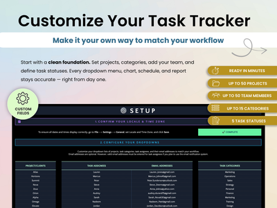 Customize Your Task Tracker