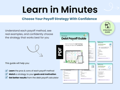 Choose Your Payoff Strategy With Confidence with PDF guide