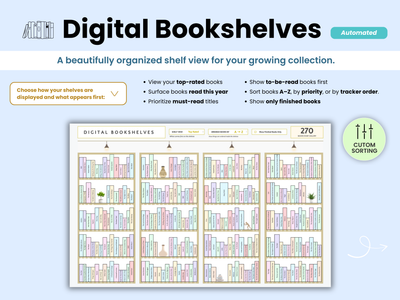 A beautifully organized shelf view for your growing collection.