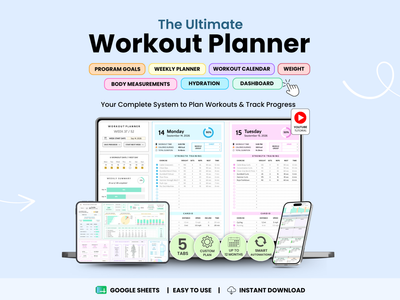 Ultimate Fitness & Workout Planner