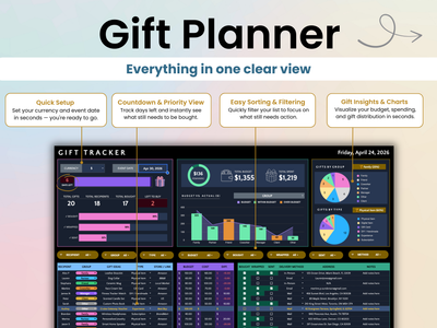 Gift Planner - Everything in one smart view