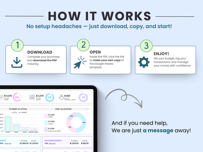 How to purchase and download your 503020 budget template