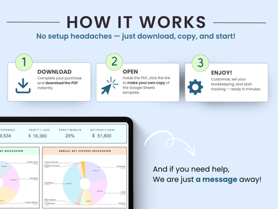 How to purchase and download your bookkeeping template