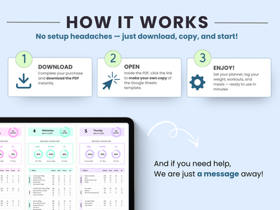 How to purchase and download your all-in-one weight loss and workout planner