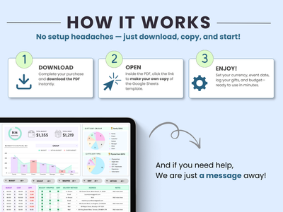  How to purchase and download your gift tracker