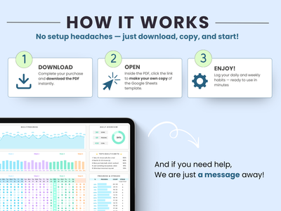 How to purchase and download your habit tracker