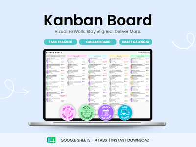 Kanban Board by Smart Kit Designs