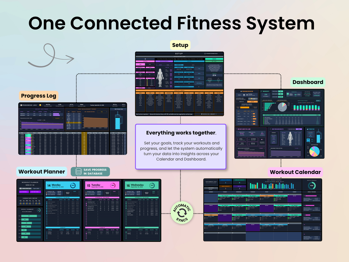 Ultimate Fitness & Workout Planner