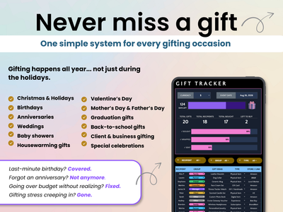 One simple system for every gifting occasion