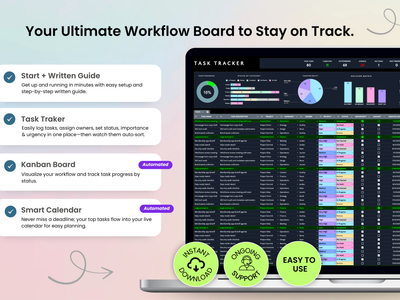 Your Ultimate Workflow Board to Stay on Track.