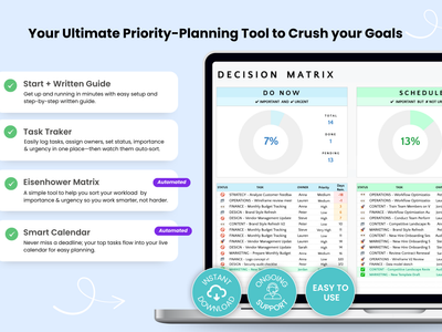 Your Ultimate Priority-Planning Tool to Crush your Goals