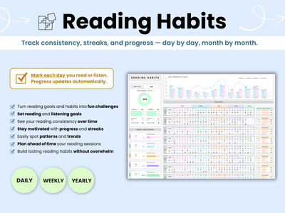 Track consistency, streaks, and progress — day by day, month by month.