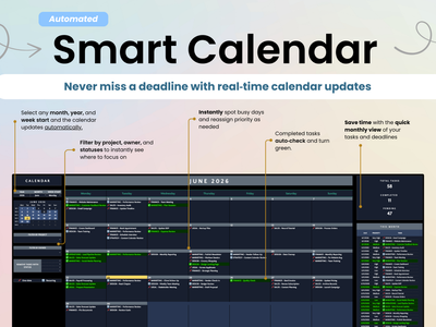 Task Tracker Calendar