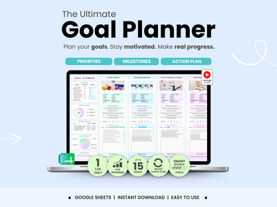 The Ultimate Goal Planner by Smart Kit Designs