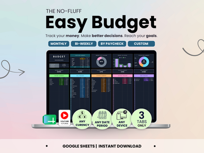 Simple easy budget tracker
