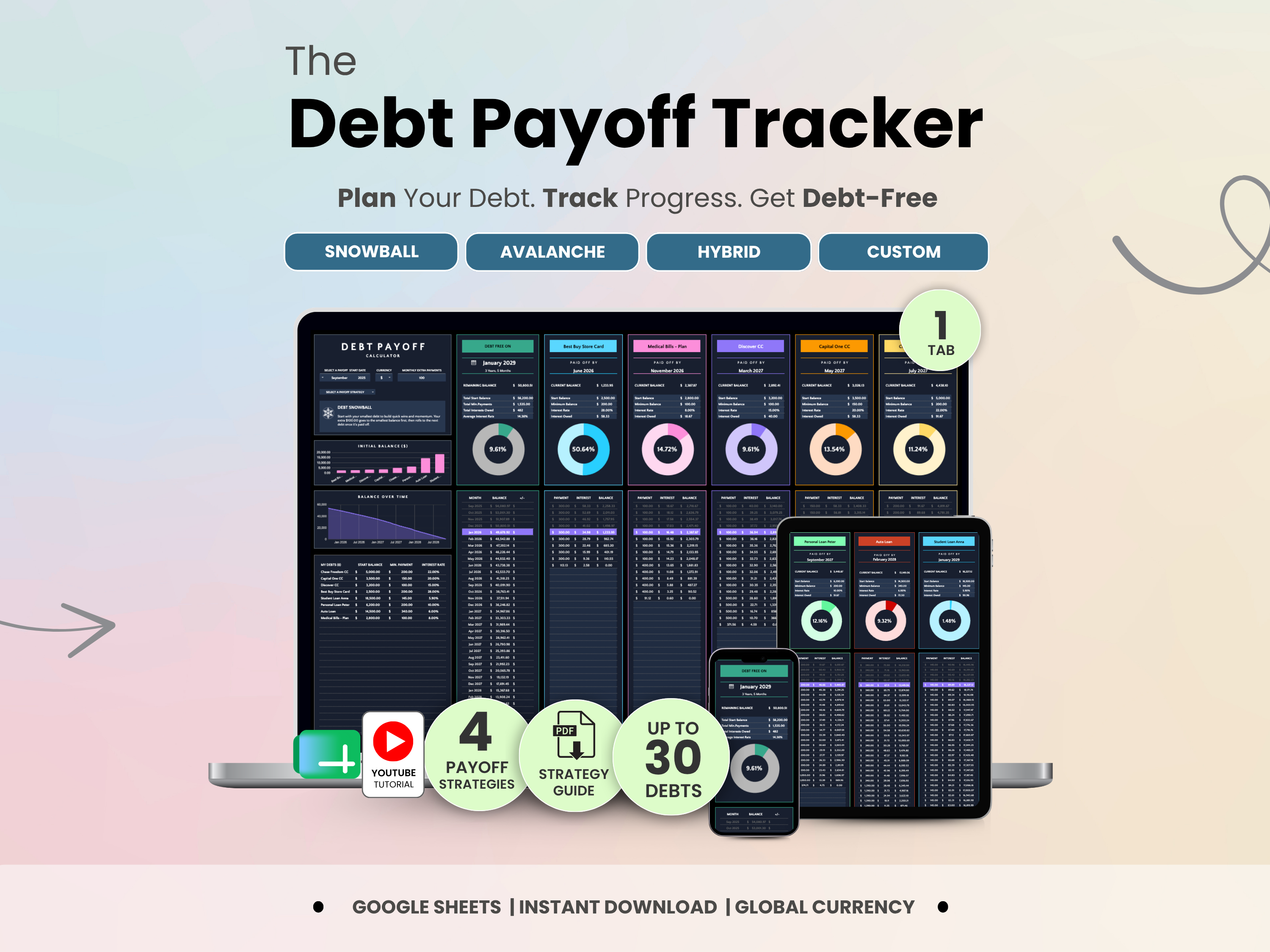 The debt payoff tracker
