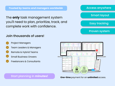 The only task management system you'll need to plan, prioritize, track, and complete work with confidence.