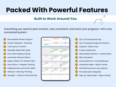 Ultimate Fitness & Workout Planner