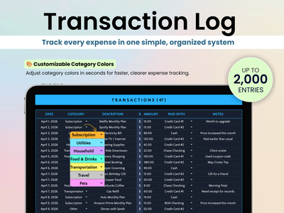 Track every expense in one simple, organized system