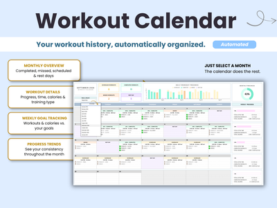 Ultimate Fitness & Workout Planner