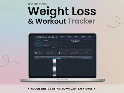 Weight Loss and Workout Tracker Video Clip