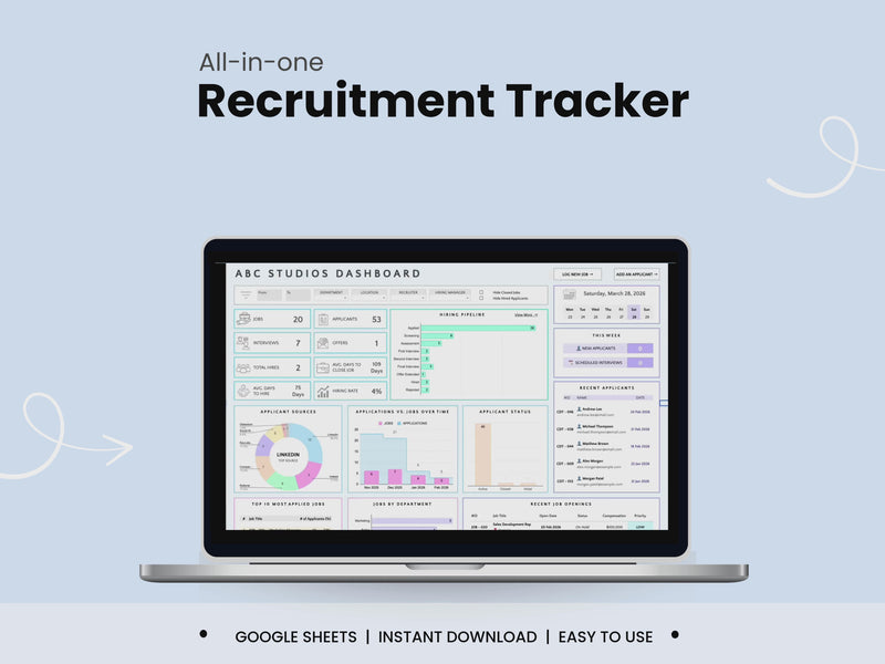 All-in-one recruitment tracker video clip