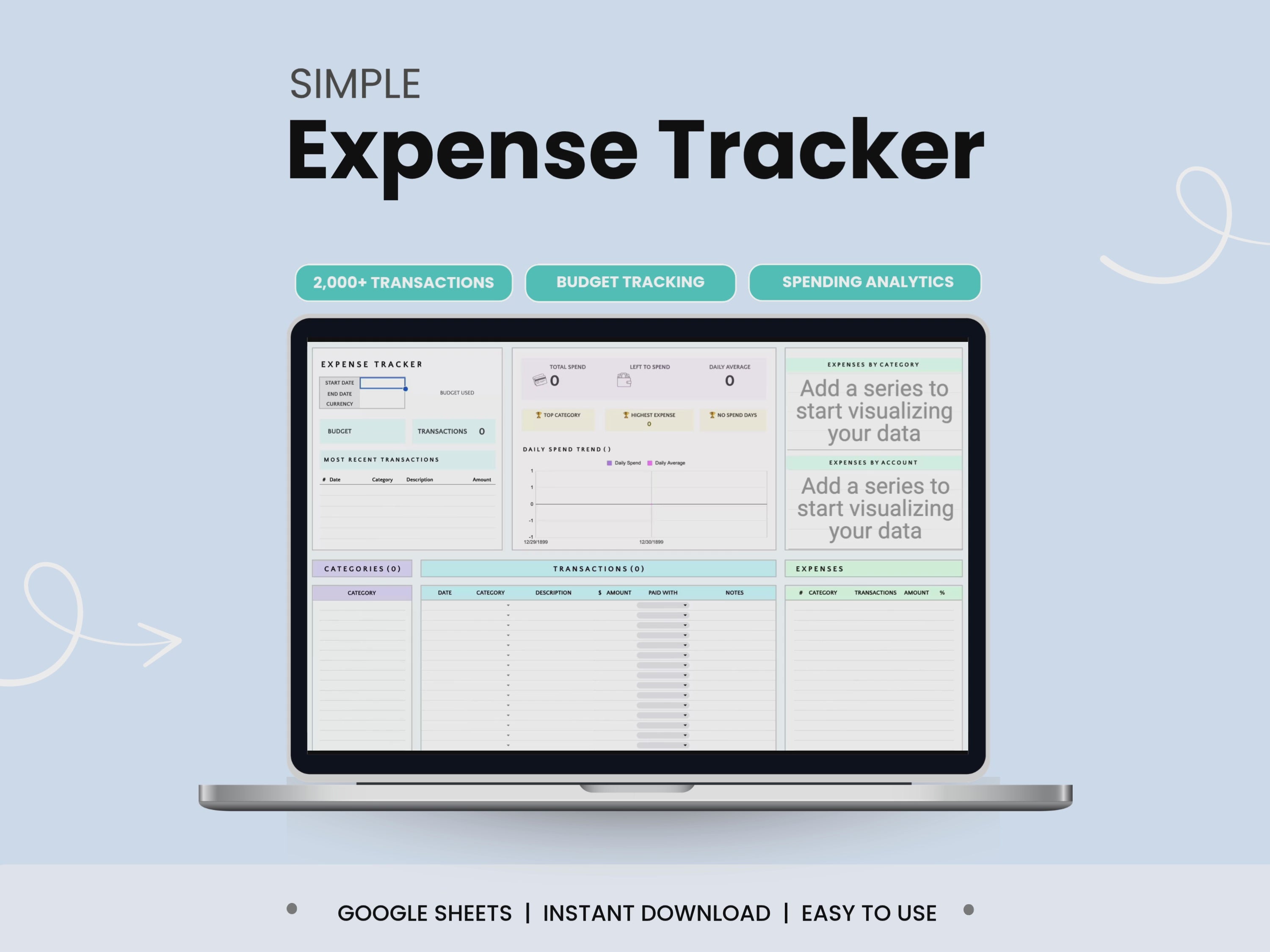 Charger la vidéo: Expense Tracker Video Clip