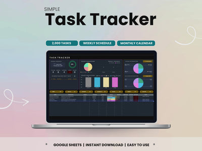 Video Clip Simple Task Tracker Dark Mode