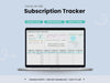 Subscription Tracker Video Tutorial