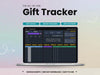 Gift Tracker Dark Mode Video Clip